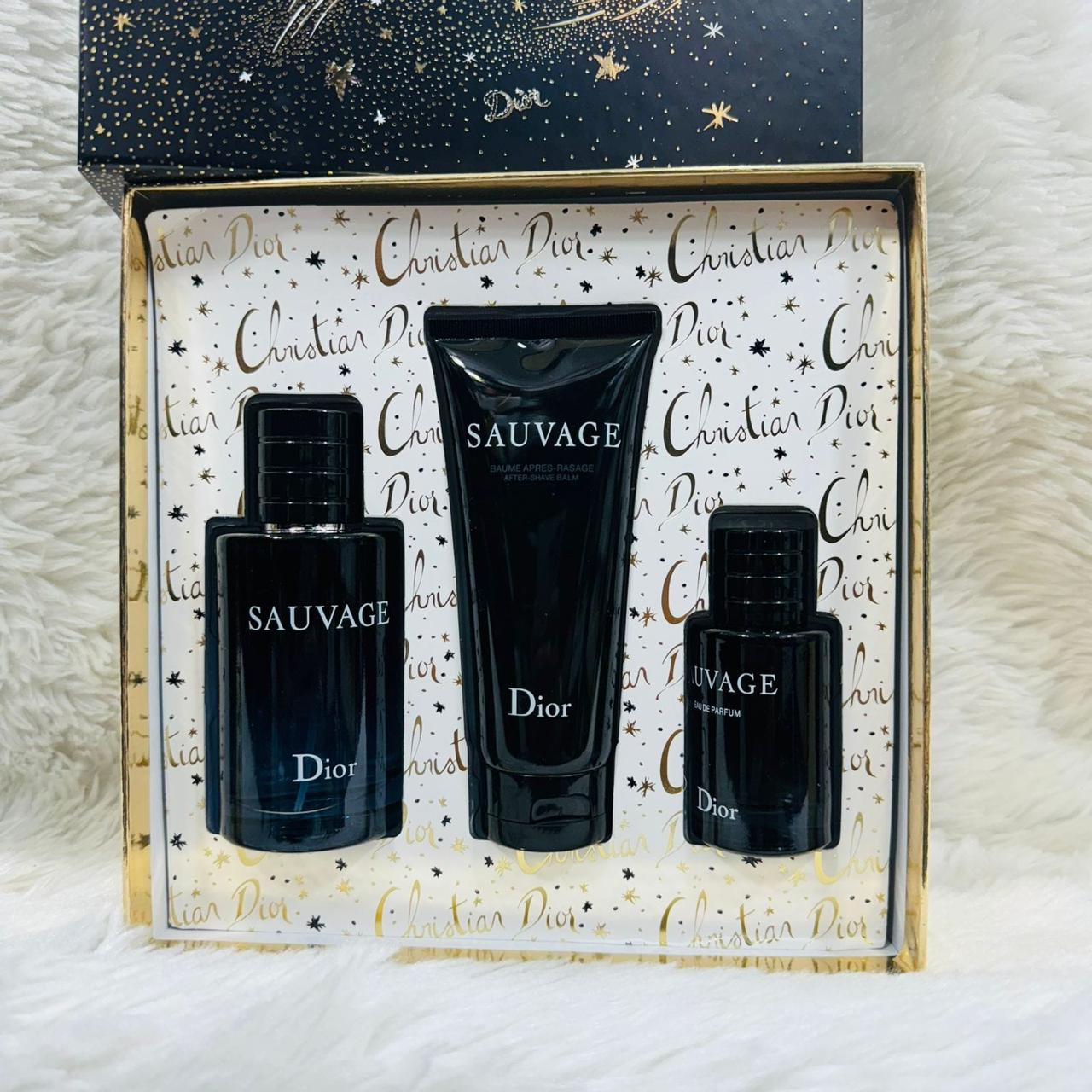 Dior Sauvage Gift Set (Pack of 3)