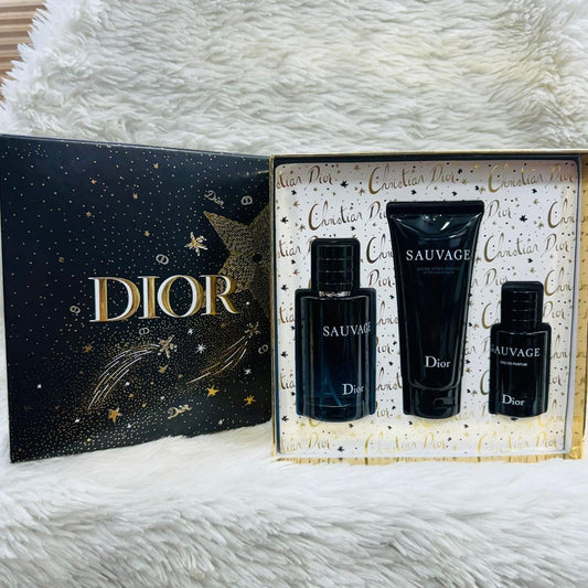 Dior Sauvage Gift Set (Pack of 3)